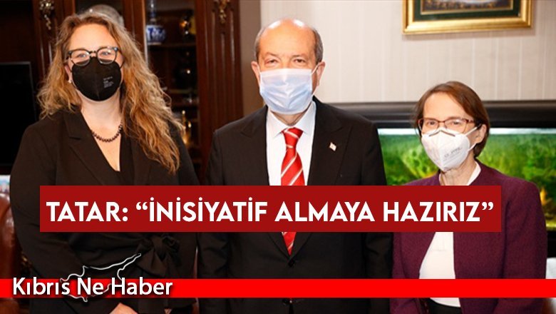 Cumhurbaşkanı Tatar ABD yetkilileriyle görüştü