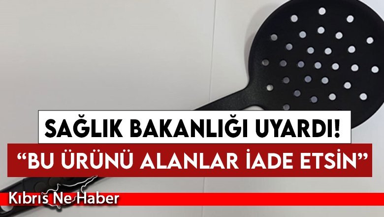 Temel Sağlık Hizmetleri Dairesi plastik kevgir ürünü konusunda uyardı