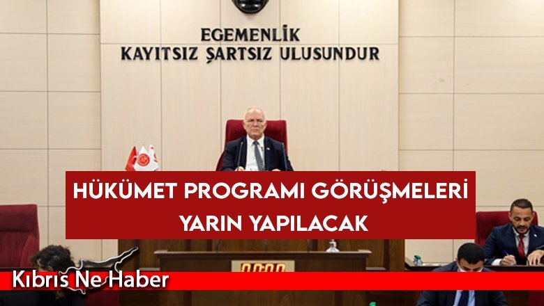Meclis’te hükümet programı üzerinde görüşmeler yarın yapılacak