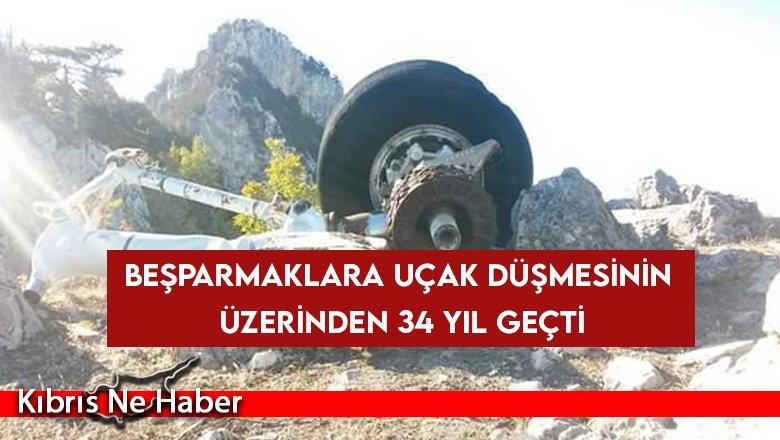 Beşparmaklara uçak düşmesinin üzerinden 34 yıl geçti