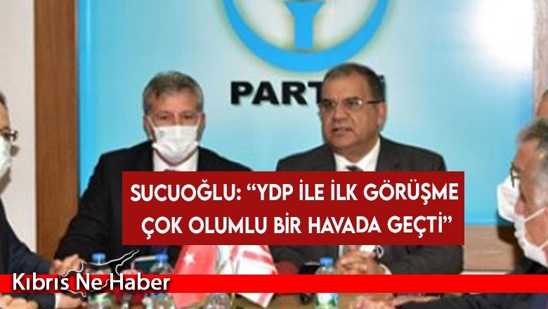 UBP-YDP görüşmesi tamamlandı