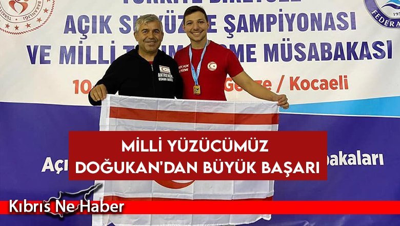 Milli yüzücümüz Doğukan'dan büyük başarı