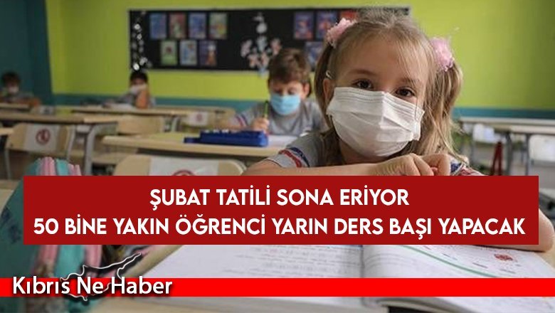 Yarın 50 bine yakın öğrenci ders başı yapıyor