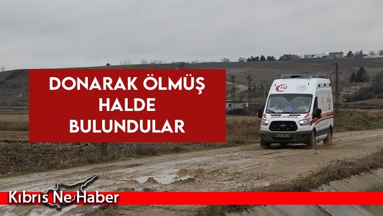 Edirne'de 4 Düzensiz Göçmen Donarak Ölmüş Halde Bulundu