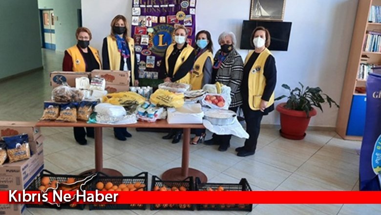 Lionslardan Yaşlılara Gıda Yardımı