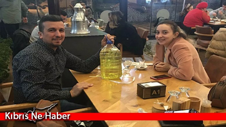 Sevgililer Günü'nde 5 litrelik bidonla benzin hediye etti