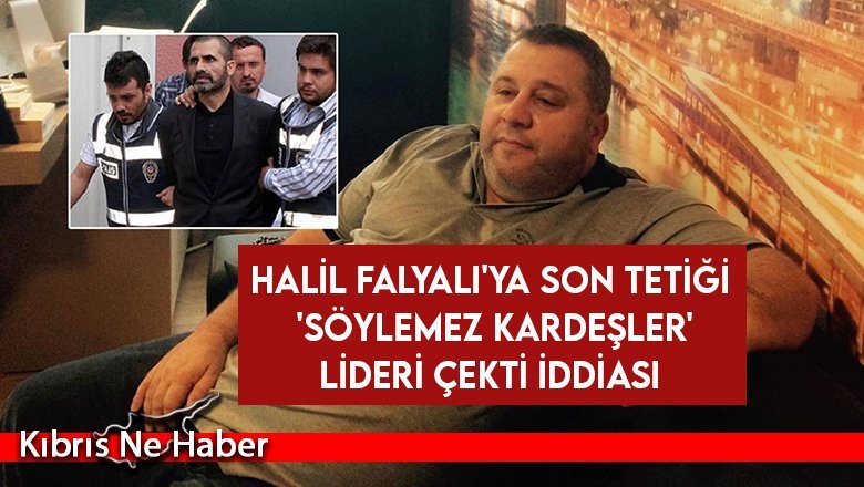 Halil Falyalı'ya son tetiği 'Söylemez Kardeşler' lideri çekti iddiası