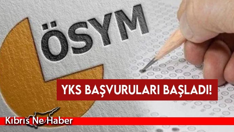YKS başvuruları başladı!
