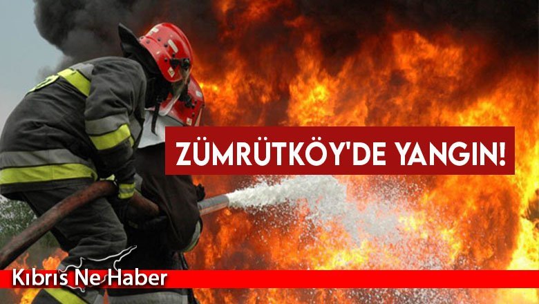 Zümrütköy'de Yangın!