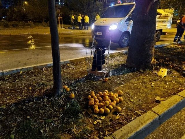 Adana'da korkunç kaza! Refüjde turunç toplayan kadınlara araba çarptı: 3 ölü