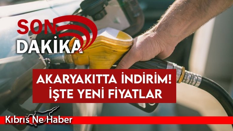 Akaryakıt fiyatlarında indirime gidildi