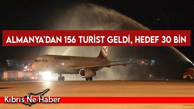 Almanya'dan 156 turist geldi, hedef 30 bin