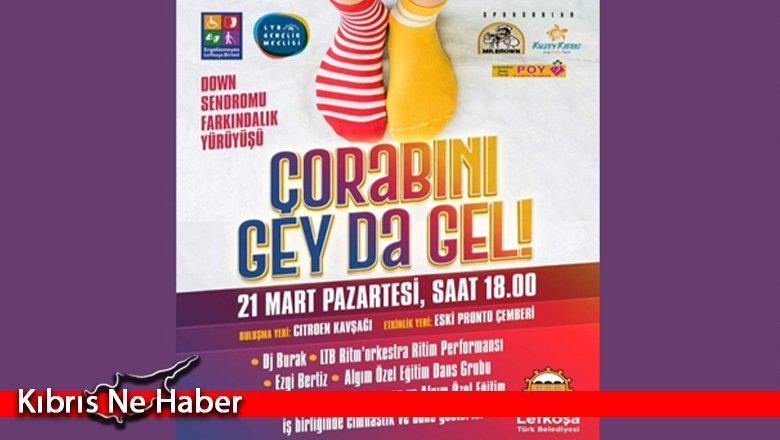 Down sendromuna dikkat çekmek için yürüyecekler!