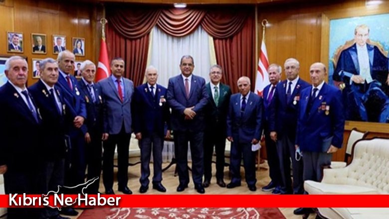 Başbakan Sucuoğlu, Türkiye’den gazileri kabul etti