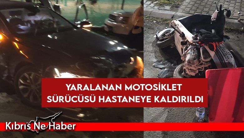 Lefkoşa'da korkutan kaza...