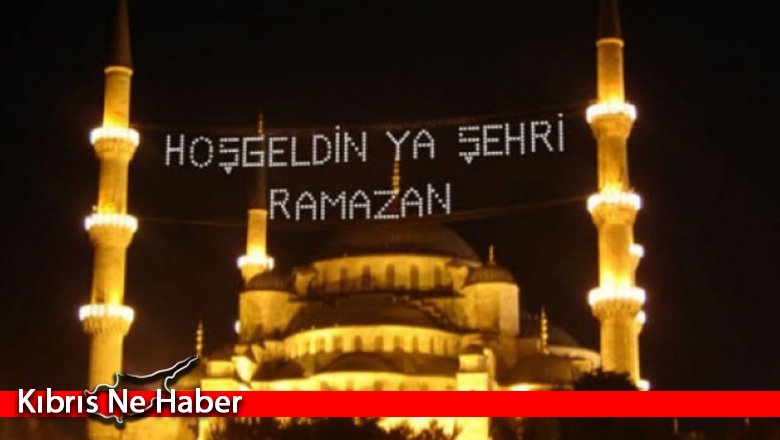 Ramazan ayı 2 Nisan Cumartesi başlıyor…