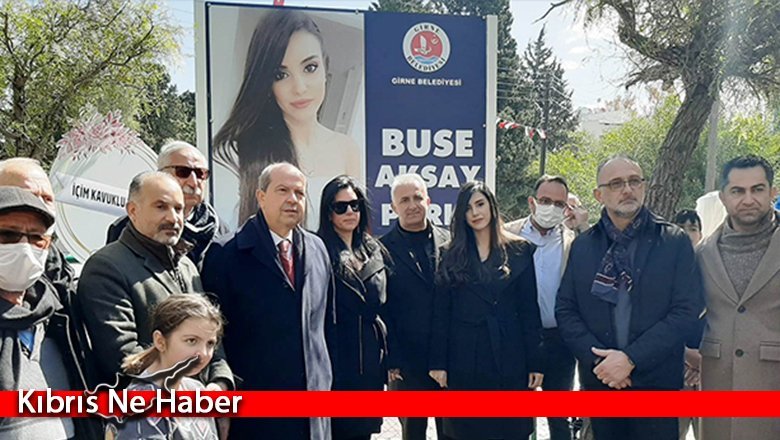 Girne Belediyesi Buse Aksay Parkı düzenlenen törenle açıldı