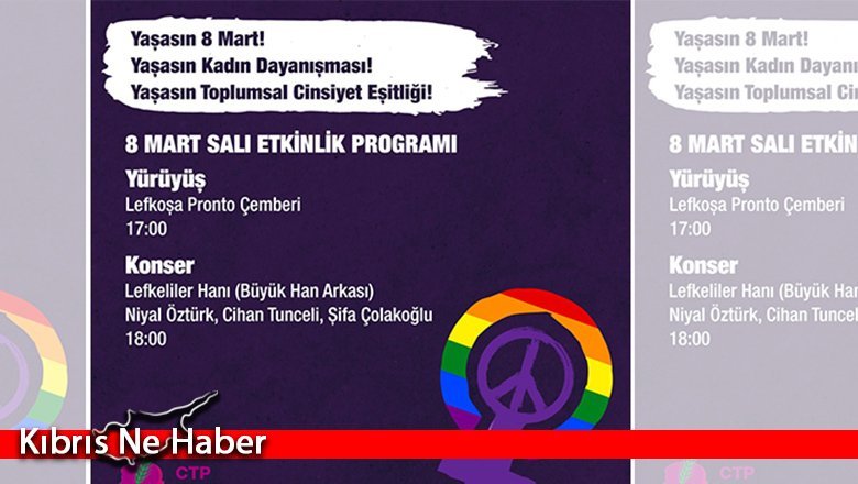 CTP Kadın Örgütü: 8 Mart’ta güçlerimizi birleştiriyoruz, mücadelemizi ileriye taşıyoruz!