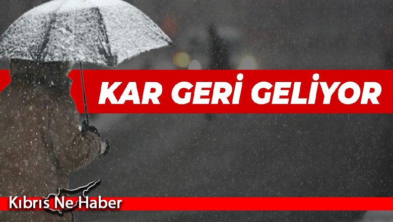 Önümüzdeki Hafta Kar Bekleniyor