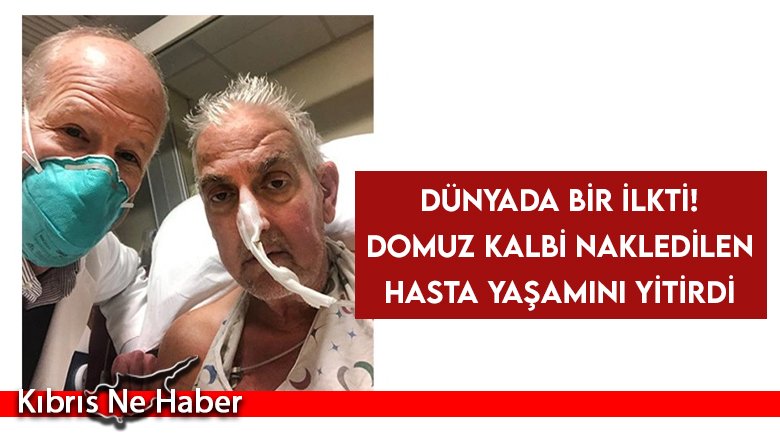 Dünyada bir ilkti! Domuz kalbi nakledilen hasta yaşamını yitirdi