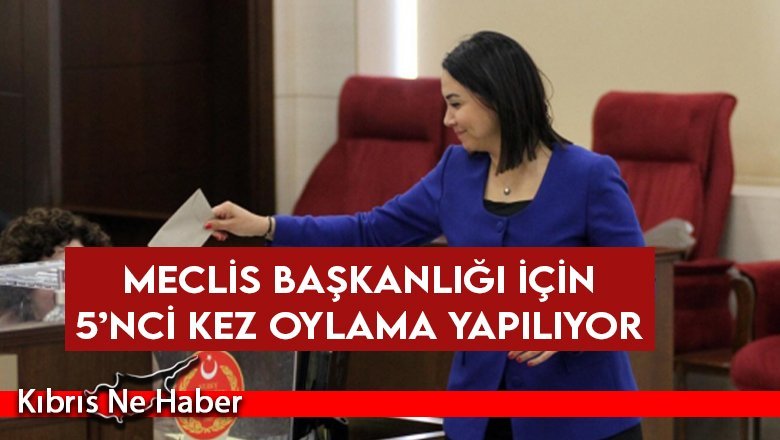 Meclis Başkanlığı için 5’nci kez oylama yapılıyor