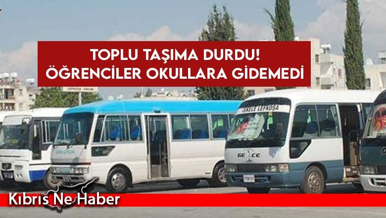 Öğrenciler okullara gidemedi