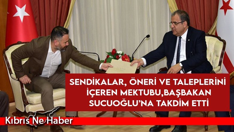 Başbakan Sucuoğlu, Sendikaları kabul etti