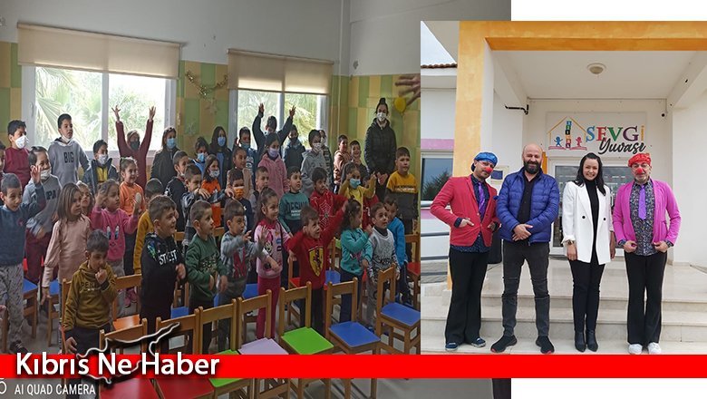 ''İki Bavul Dolusu'' tiyatro gösterisi ile Sevgi Yuvası çocukları çok mutlu...