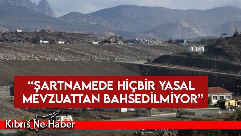 ÇMO: “Şartnamede hiçbir yasal mevzuattan bahsedilmiyor”