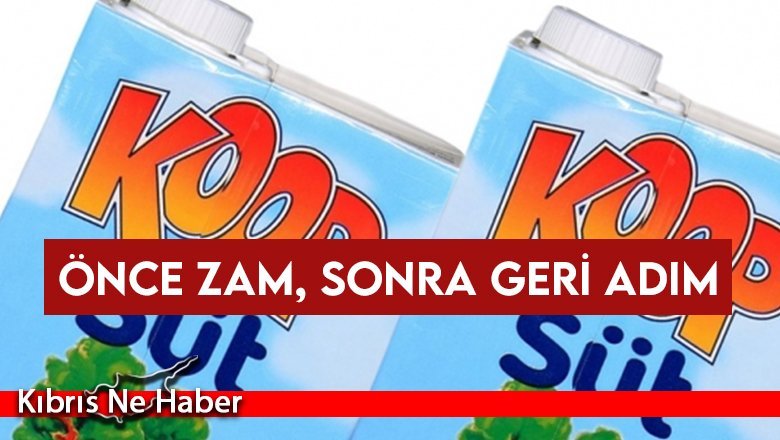 Süte zamda geri adım