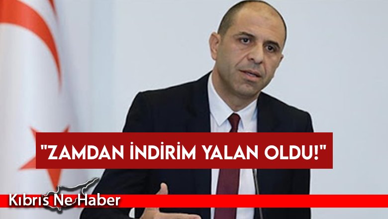 "Zamdan indirim yalan oldu!"