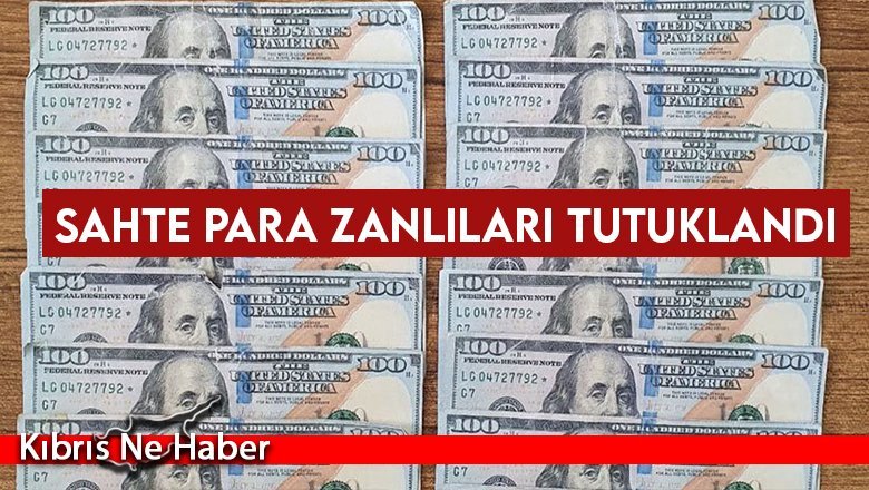 Sahte para zanlıları tutuklandı