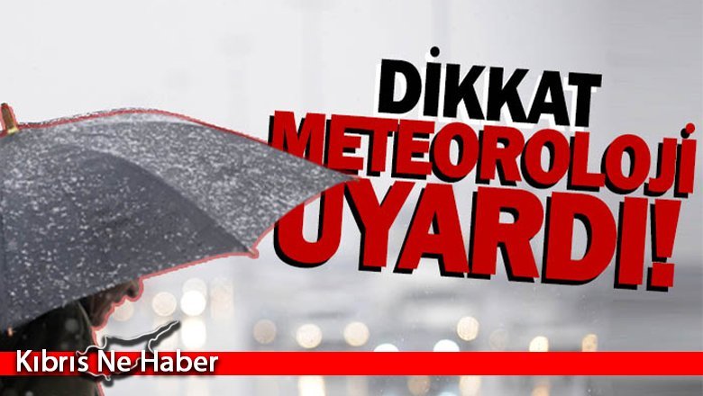 Sağanak yağmur geliyor!