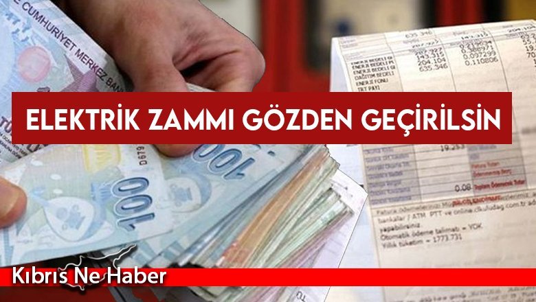 Elektrik Zammı Gözden Geçirilsin