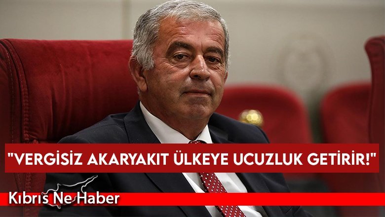"Vergisiz Akaryakıt Ülkeye Ucuzluk Getirir!"