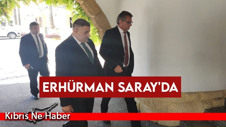 Erhürman Saray'da...