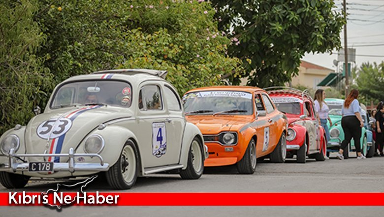 7.Cahit Necipoğlu Klasik Otomobil Rallisi yapılıyor