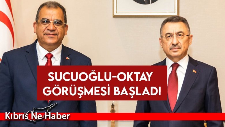 Sucuoğlu-Oktay Görüşmesi Başladı