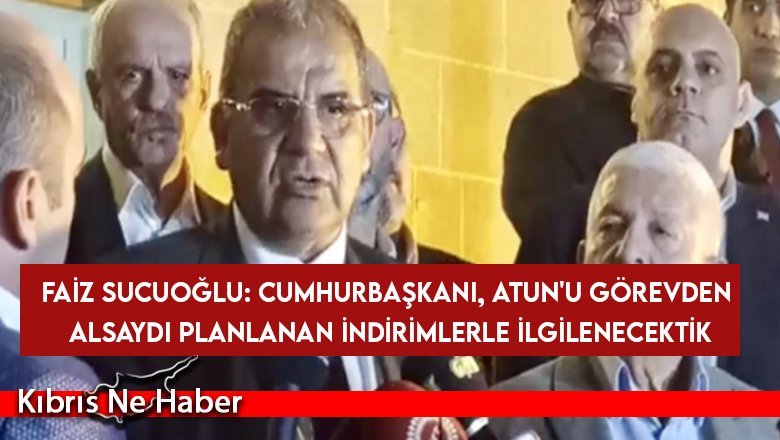 Sucuoğlu: UBP’siz hükümet formülü yok