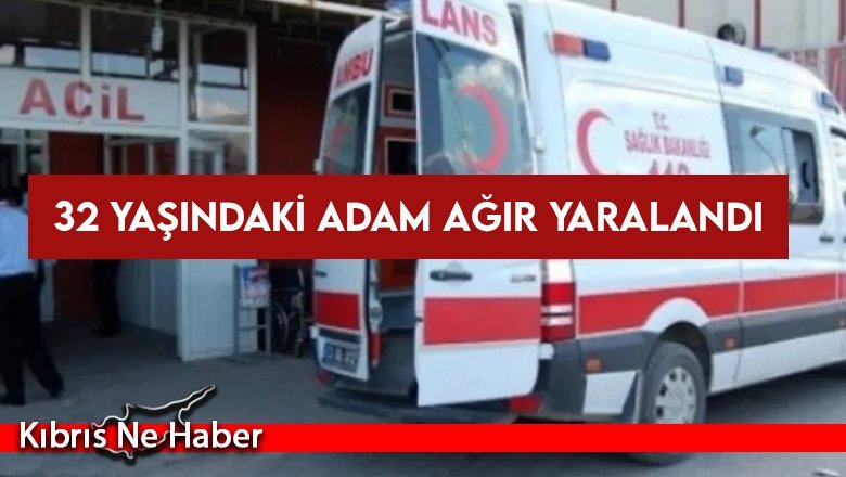 7 metre yükseklikten düştü, ağır yaralandı