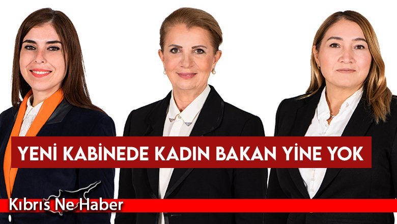Kabinede yine kadının adı yok!