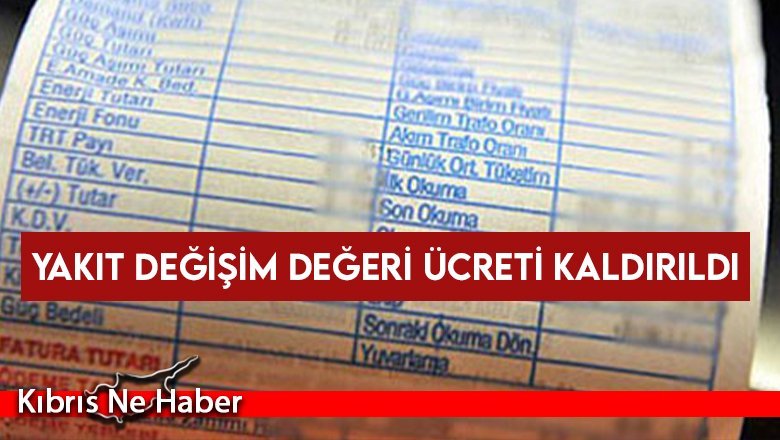 Yakıt Değişim Değeri ücreti kaldırıldı