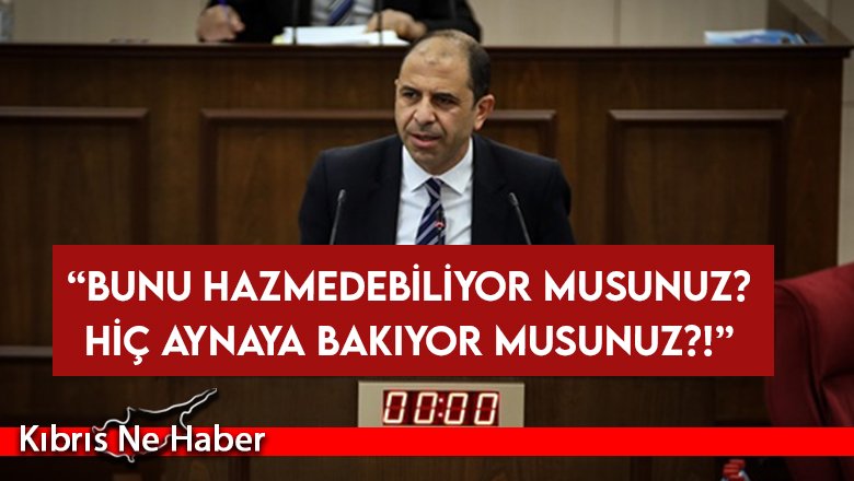 Özersay'dan UBP Milletvekillerine: Bunu nasıl hazmediyorsunuz?