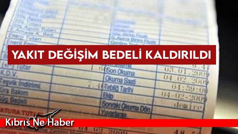 Yakıt Değişim Bedeli kaldırıldı