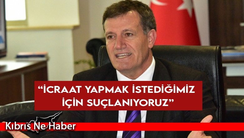 Arıklı: İcraat yapmak istediğimiz için suçlanıyoruz