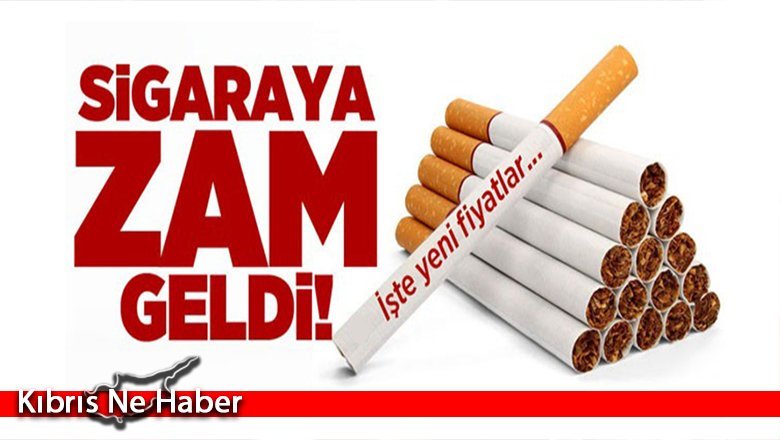 Sigaraya yine zam geldi