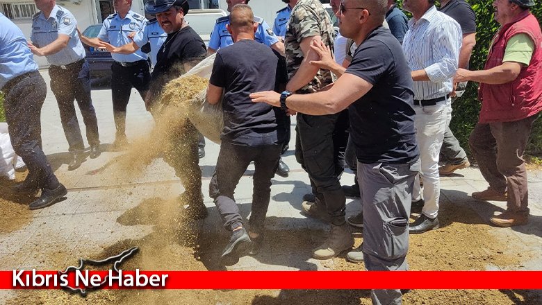 Hayvancılar Cumhurbaşkanlığı önüne gübre dökmeye çalıştı: 3 kişi tutuklandı