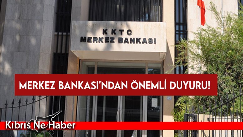 Merkez Bankası'ndan önemli açıklama!