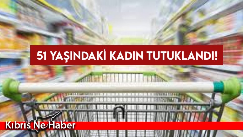 Markette hırsızlık!