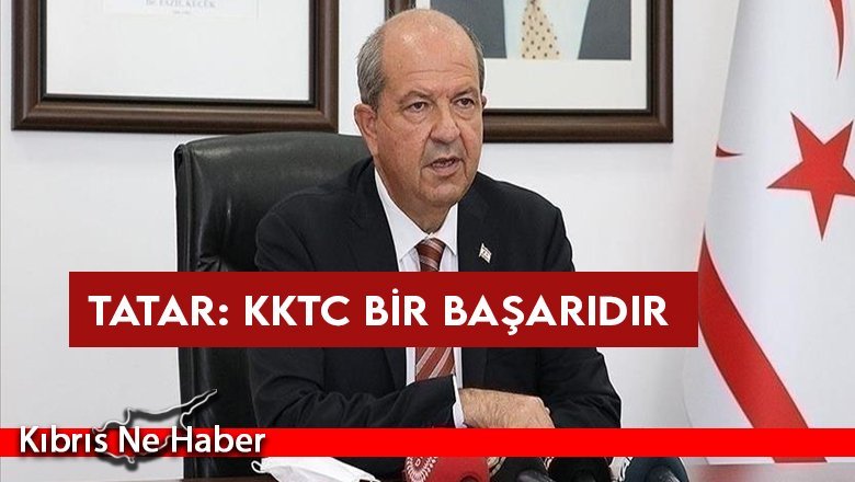 Tatar: ”1964’ten beri Kıbrıs’ta iki devlet vardır”